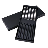 titanium chopsticks with carbon fiber one pair