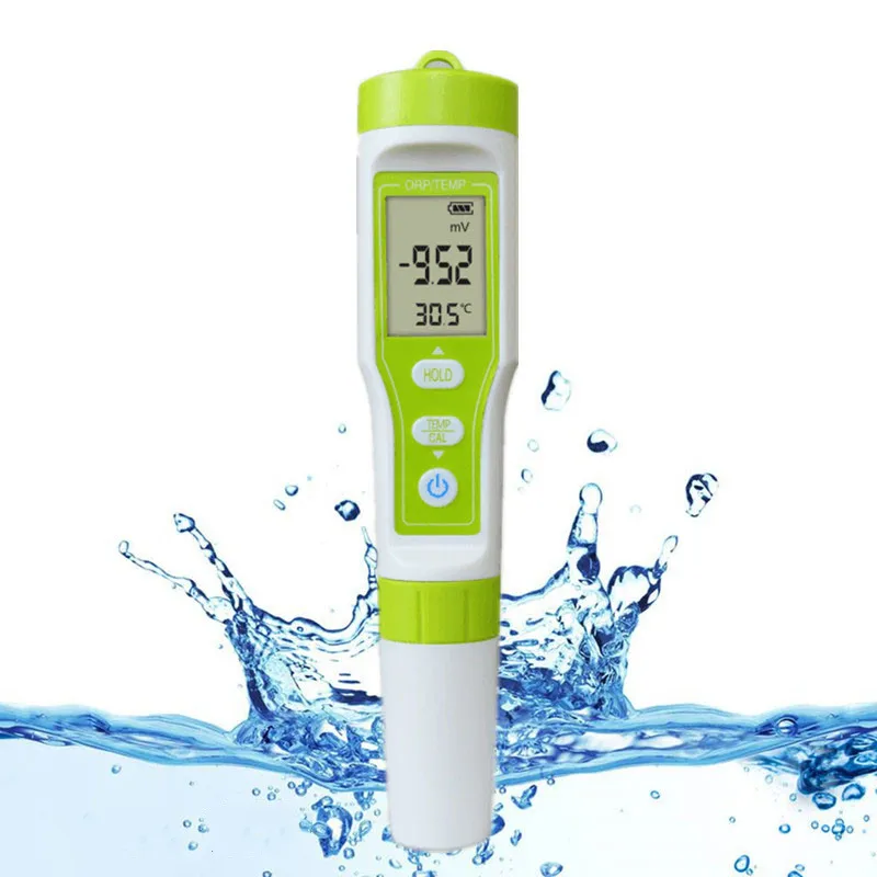 

Водонепроницаемый ORP/Temp метр Redox монитор качества воды ЖК цифровой детектор ручка анализатор тестер для питьевой воды аквариума