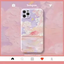 Художественная картина маслом для Apple 11promax/XsMax мобильный телефон