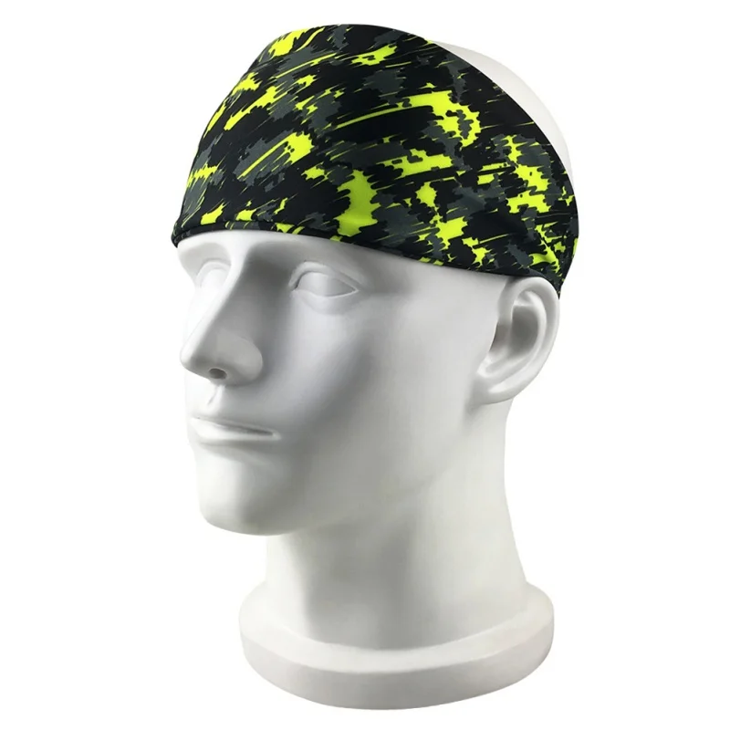 Новый Sweatband Спорт на открытом воздухе повязка голову унисекс анти-пот