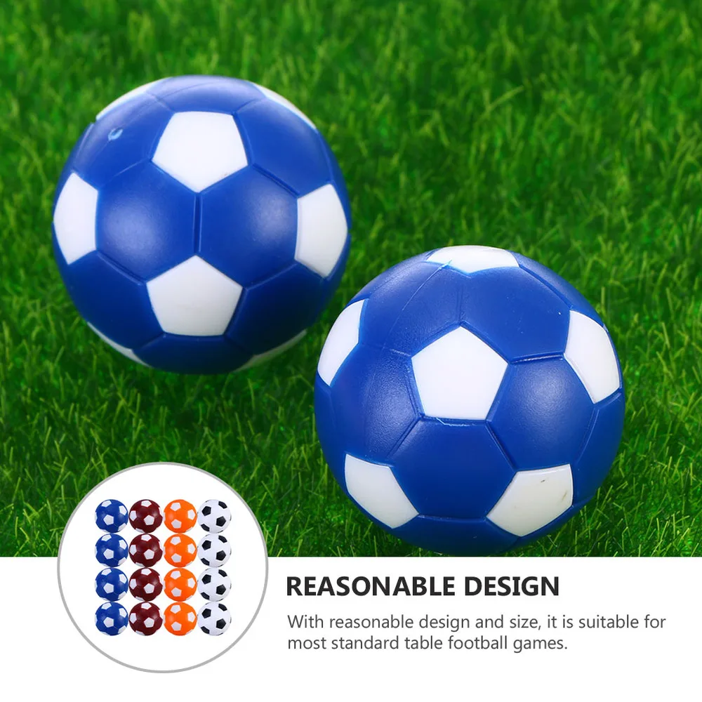

16pcs Durable Table Footballs Foosballs Replacement for Foosball Tables