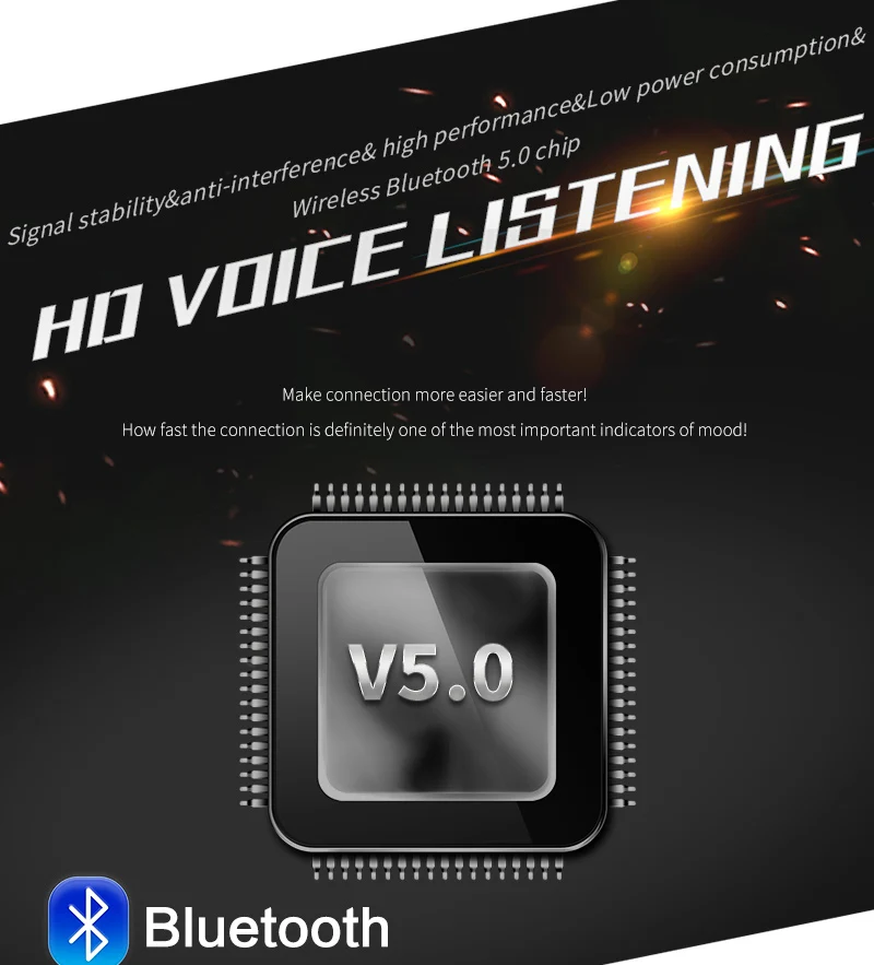 TWS гарнитура SOMAN с поддержкой Bluetooth водонепроницаемая|Наушники для шлемов| |