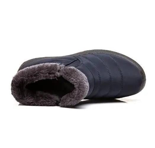 New Women Winter Snow Shoes Snow Boots Warm Plush Antiskid Bottom Thermal Waterproof women Ski Boots Size 35-43 C418