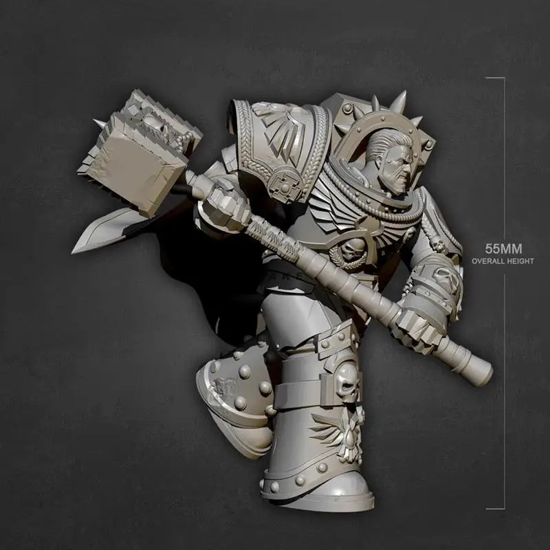 

Produced by H55mm YUFAN Giant Hammer Resin Soldier Model TD-2501 White M9Y1