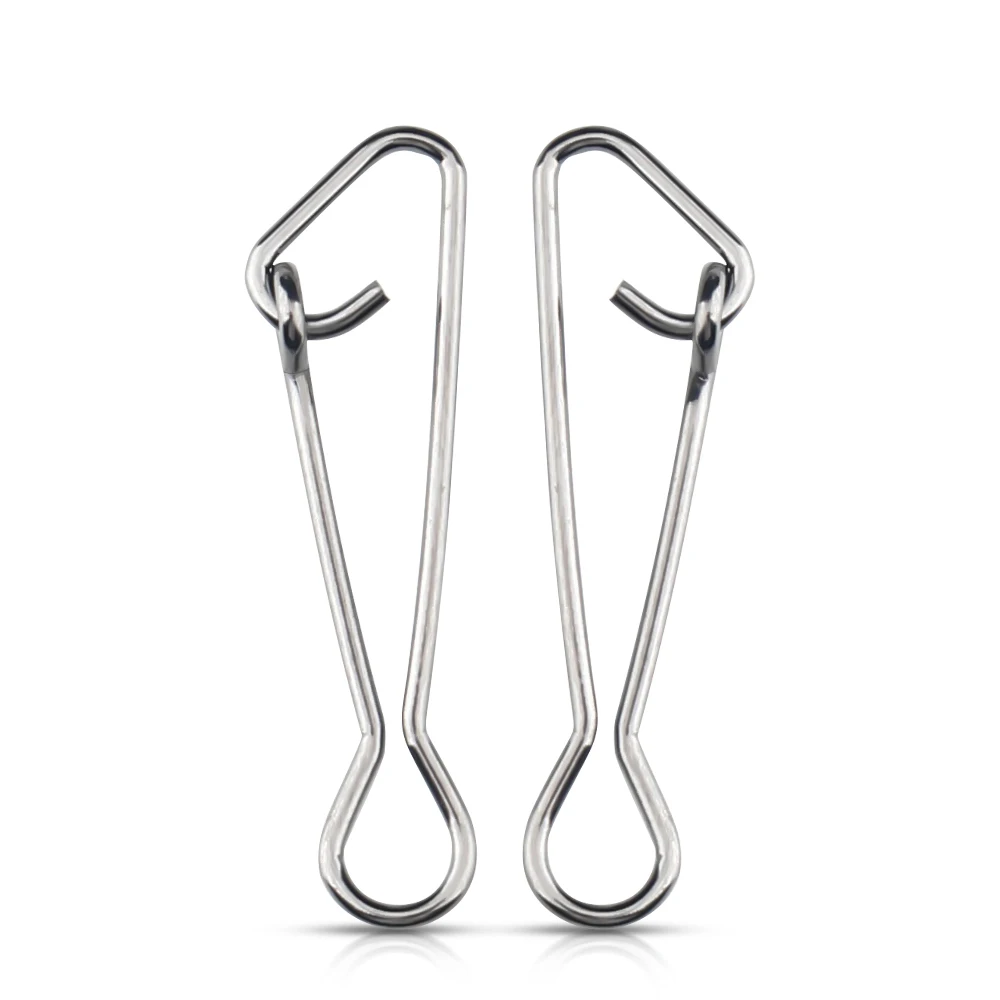 

Fishing Connector (20-100PCS)(Size00-8) Stainless Steel Fishing swivels Snaps Fishing Hook Sea Ocean Swivel Rolling Snap