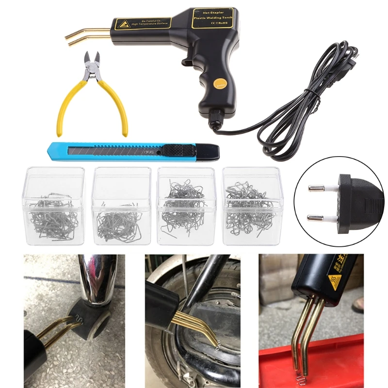 

Plastics Welder Car Repairing 50W Hot Stapler 4 Types Hot Wave Fenders