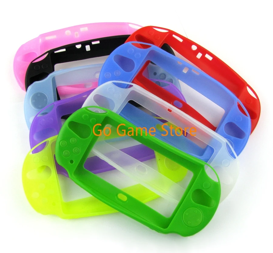 1 шт./лот для консоли PSV 2000 PSVita PSV2000 мягкая силиконовая защита кожи защитный чехол