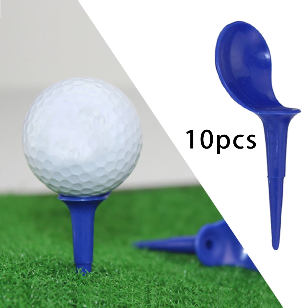 10Pcs Novelty Chair Shape Golf Tees 82mm Golfing Driving Range Training for Professional Beginner |