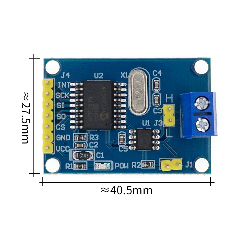 MCP2515 CAN Bus модуль TJA1050 приемник SPI для 51 MCU контроллер рычага| |