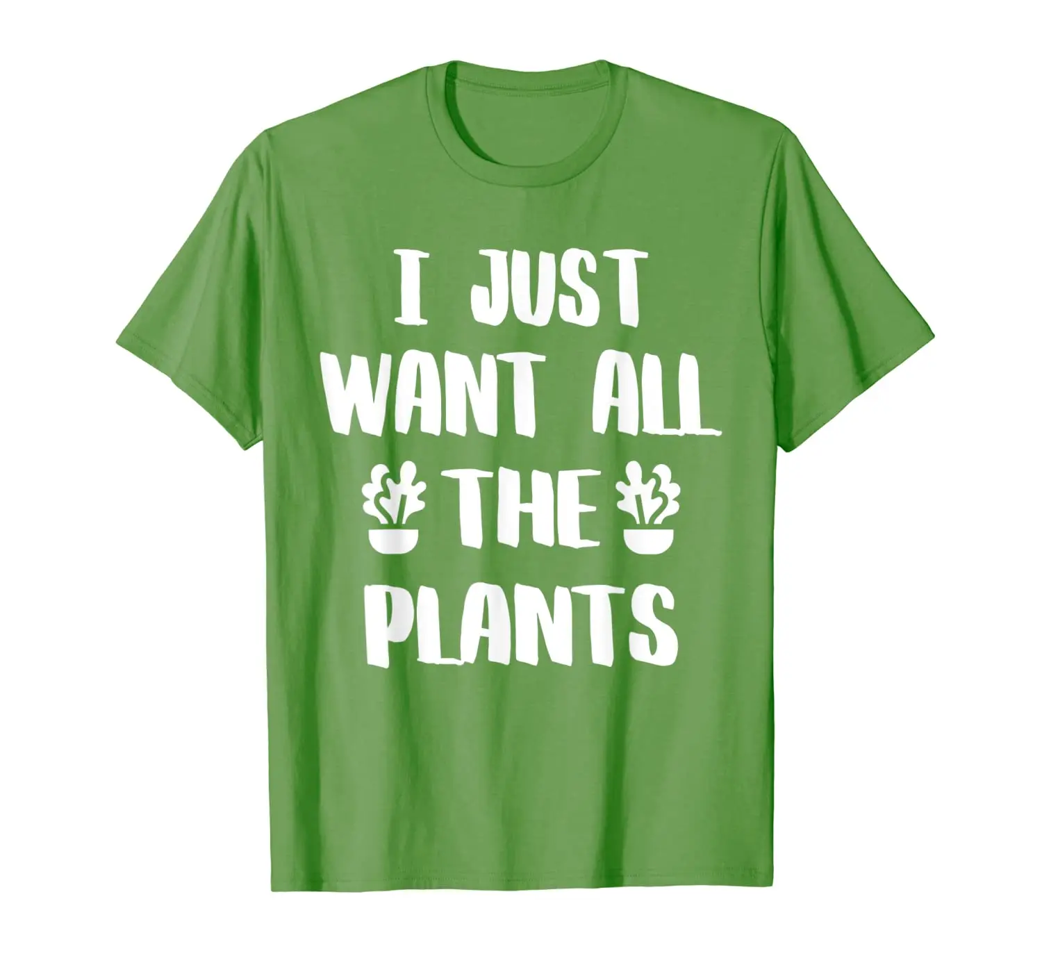 

Gardening I Just Want All The Plants Vegan Gardener Gift T-Shirt