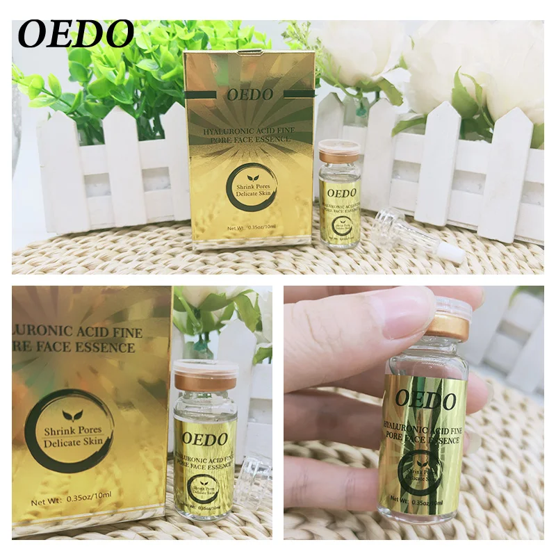 

OEDO shrink pores anti-aging anti-fine lines hyaluronic acid moisturizing whitening facial serum plant skin care facial care