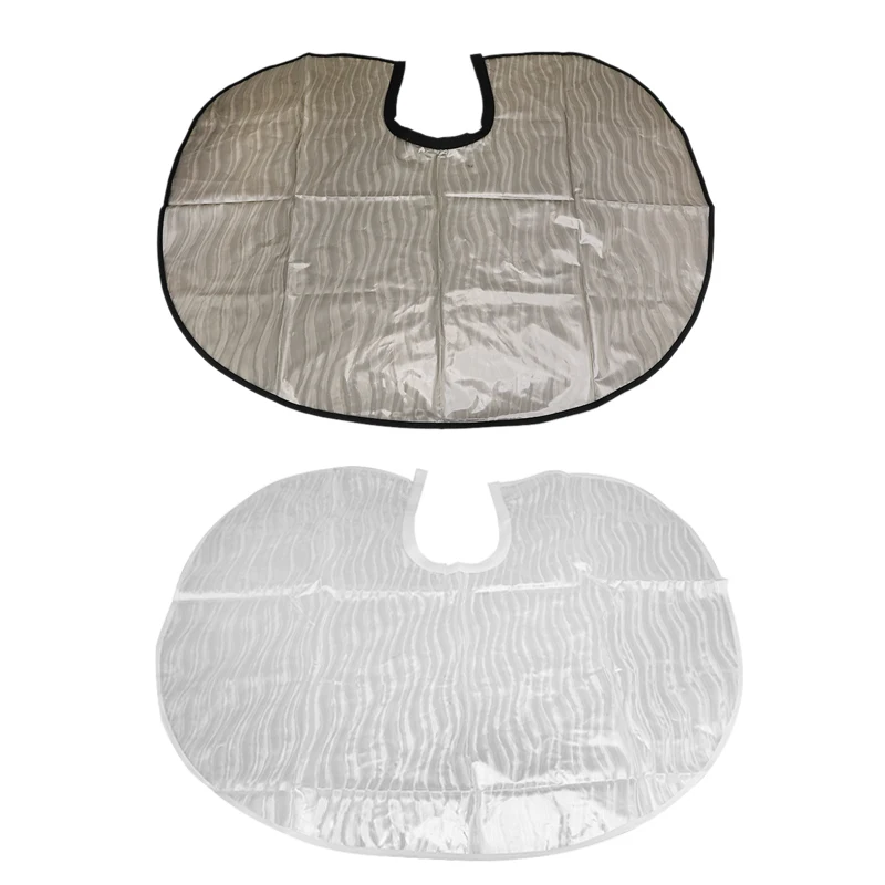 ПВХ Волосы резка цвета обертывание воротник окраска накидка водонепроницаемый