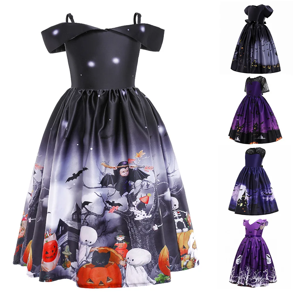 

Girls Dress Halloween Clothes Kids Dresses For Girls Christmas Carnival Party Princess Dress vestidos Children Clothing 12 Years