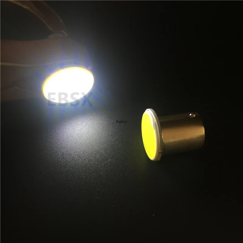 EBSX 10 шт. грузовик 24V S25 1156 BA15S P21W 1157 BAY15D P21/5W COB 12 SMD белый красный авто сигнал заднего