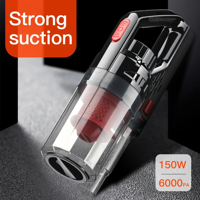 

Sparkole vacuum cleaner for car 6000PA car cleaner 12V 150W auto aspirador Wet Dry Car Electronics Spare Filter handheld Vacuum