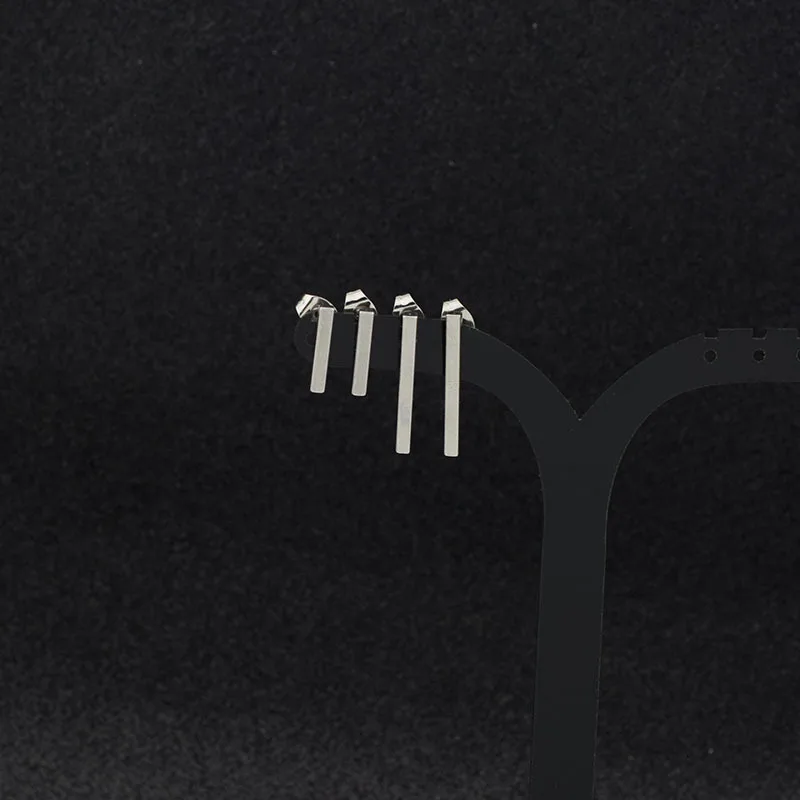 KPOP DNA корейские V Новые 2 шт./лот панк минималистичные серьги-гвоздики модные