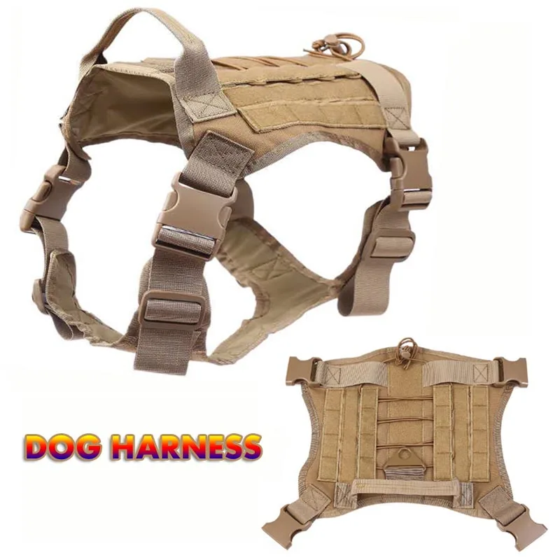 Военный Тактический поводок для собак прочный жилет средних и больших немецкой