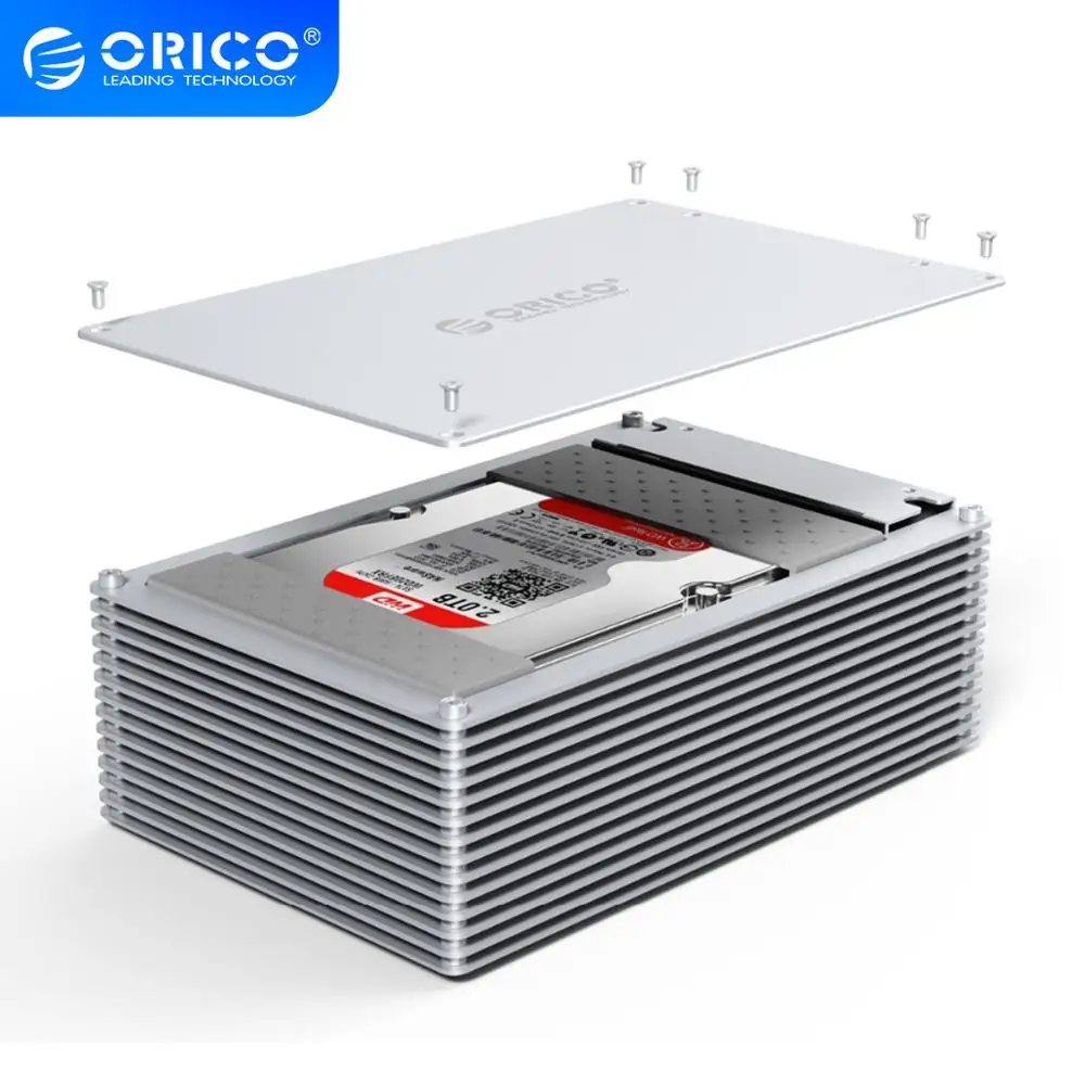 Корпус для жесткого диска ORICO 2 5/3 5 дюйма 12 ТБ евровилка|Корпус диска| |