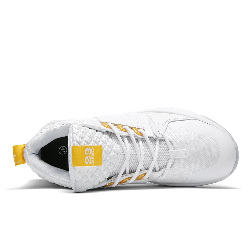 

Men Basketball Shoes Breathable Light Training Sneakers Cushioning Non-slip Unisex Couple Basketball Sport shoe 36-45