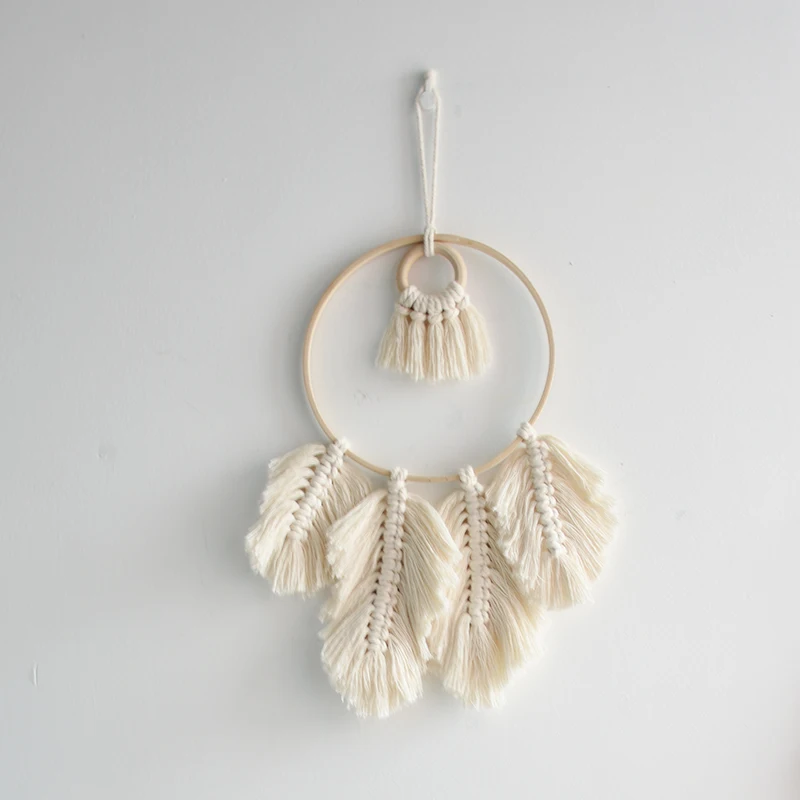 Украшение в стиле бохо макраме украшение на стену аксессуары для украшения дома