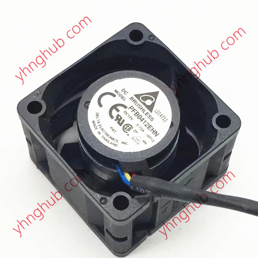 Вентилятор охлаждения сервера Delta Electronics PFB0412EHN SP12 постоянный ток 12 В 0 72 А 40x40x28 мм 4