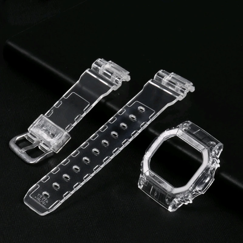 Мягкий ремешок из ТПУ для часов Casio G SHOCK DW5600 DW5610 GW M5610 GWB5600HR DW5000 спортивный наручных