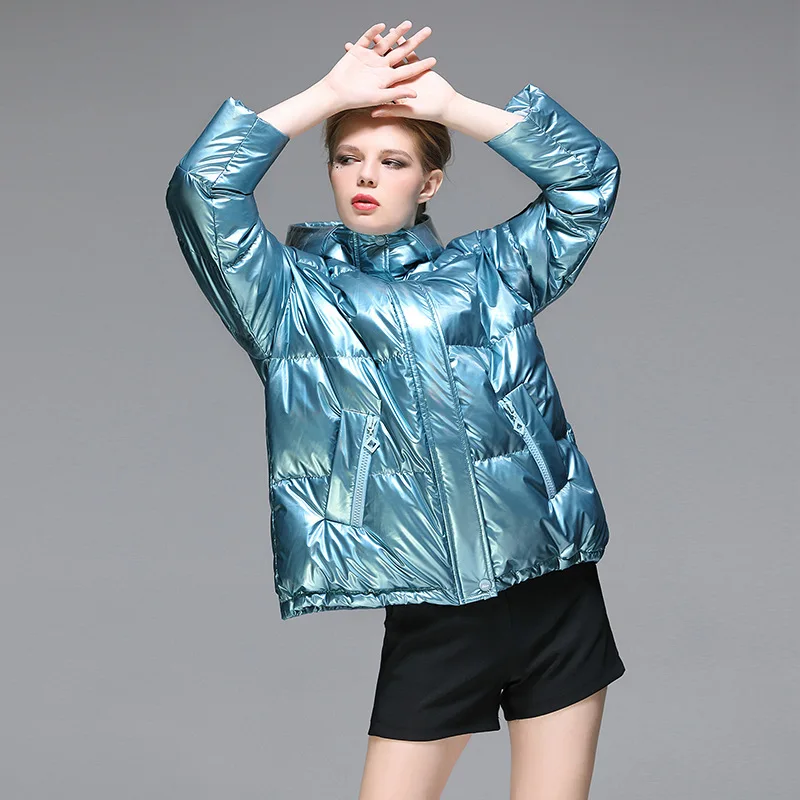 

New Down Jacket Winter Fashion Thickened 90% White Duck Down Womens Coat Clothes