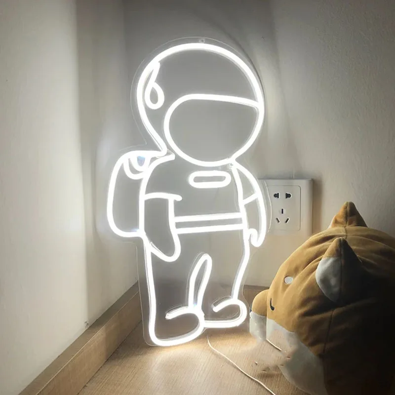 

Astronaut Neon Signs Custom neon sign for house and Wall Decoration Design , Mini Astronaut Cosmonaut Neon light