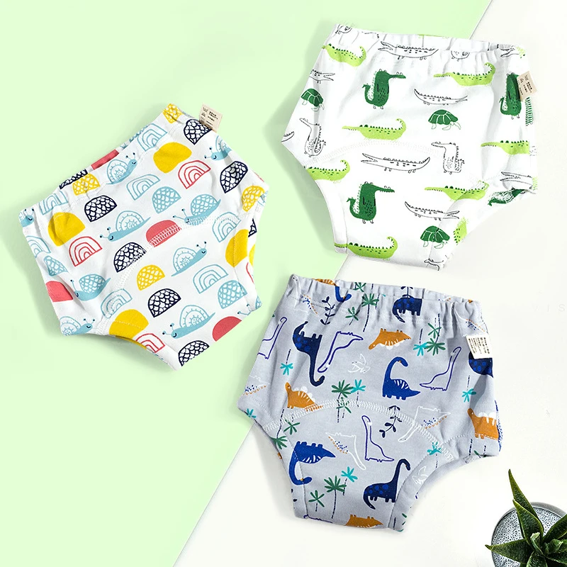 

Baby Cute Training Pants Panties Baby Diapers Reusable Cloth Diaper Nappies Washable Infants Children Underwear Nappy Changing