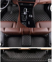 high quality custom special car floor mats for hyundai santa fe 7 seats 2018 2006 waterproof durable carpets for santafe 2015
