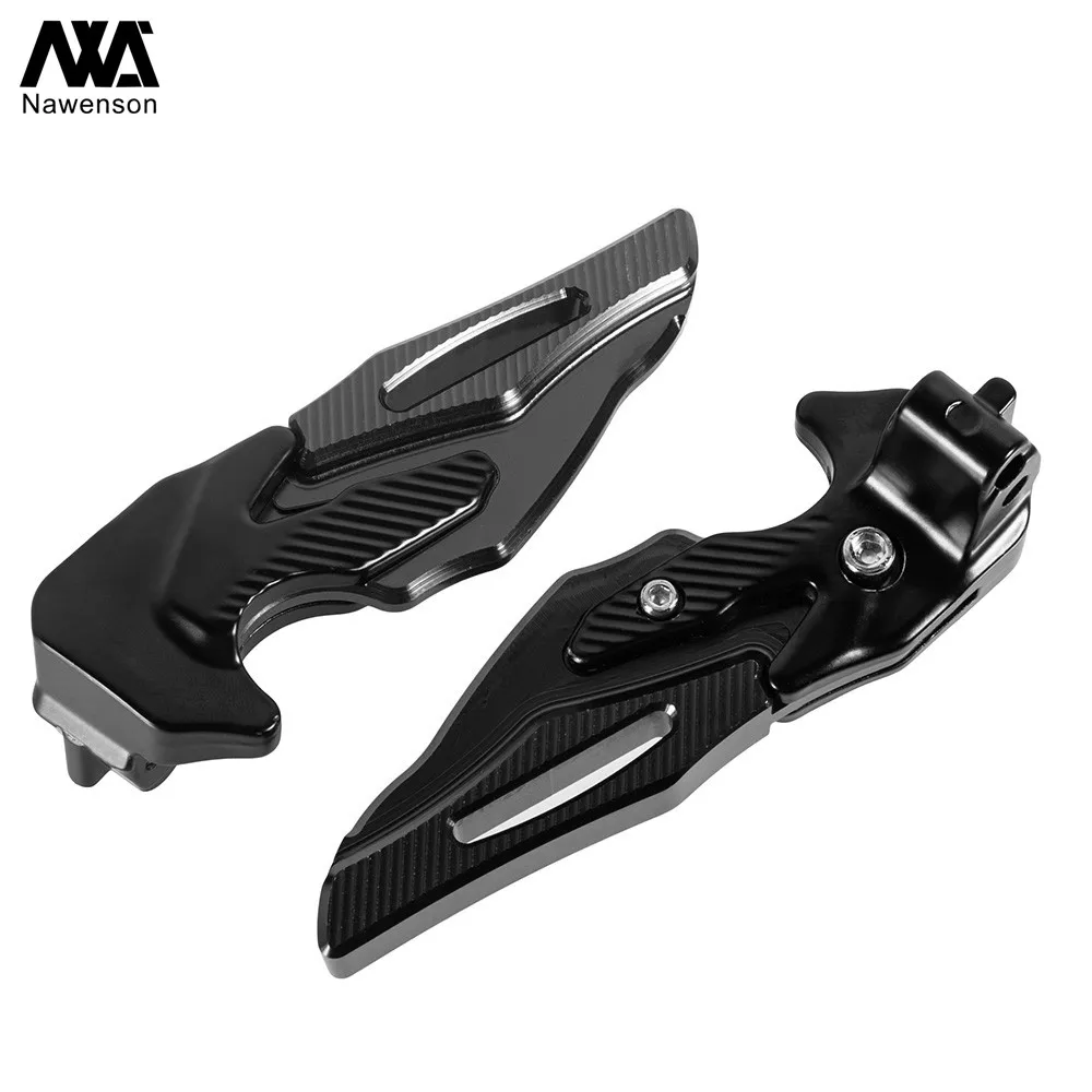 

Motorcycle Foot Pegs Passenger Footrest Rear Pedals CNC Aluminum Motorcycle Accessories for ADV-150 2019-2020
