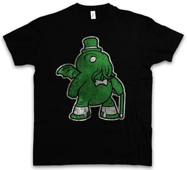 

MISTER CTHULHU T-SHIRT Wars Horror Arkham H. P. Miskatonic Lovecraft Dunwich
