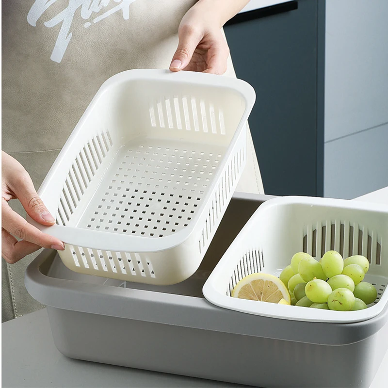 Держатель для хранения овощей Стоковая стойка регулируемая раковина держатель