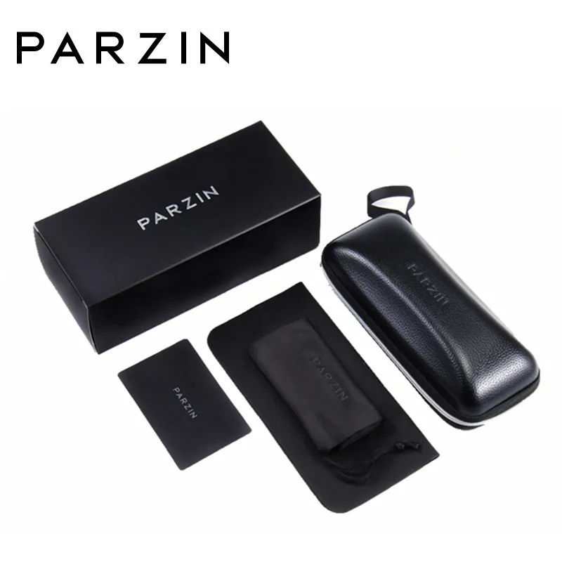 PARZIN Мужчины Поляризованные Солнцезащитные Очки Мужской Оттенки УФ Вождения С