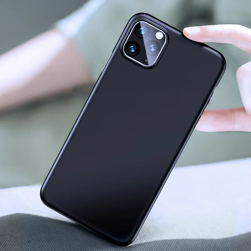 USAMS Matte Case for iPhone 11 Pro Max PP Coque Cover For case 0.55mm Ultra-thin protector soft |