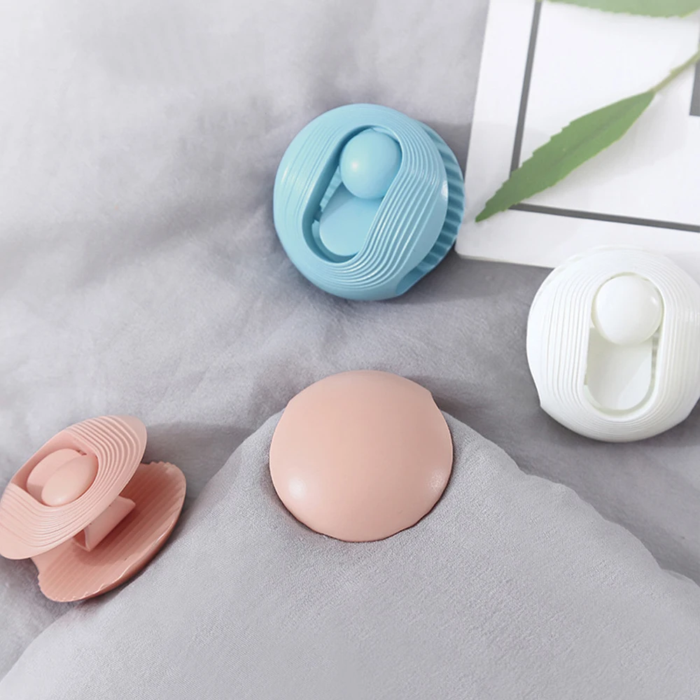

4Pcs Shell Quilt Holder Clip Blankets Bed-Cover Duvet-Sheet Quilt Plastic Fixer Garment-Accessories Non-Slip Duvet Curtain Clamp
