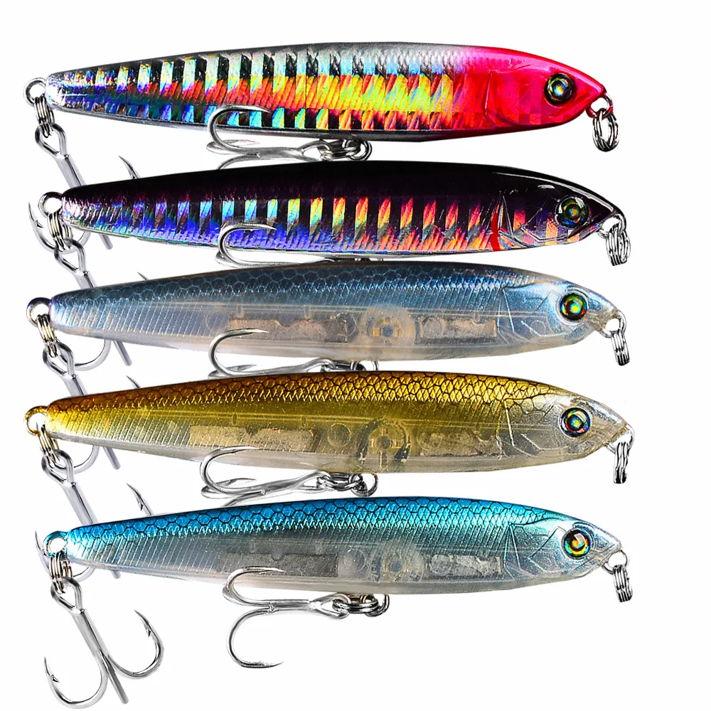 

Shen Shui Pencil Dead Fly Long Shot Lu Yabai Blood Groove Hook Fake Bait 12 g 21 g Ghost Fly Fake Bait Lu Ya Bait Plastic Ba