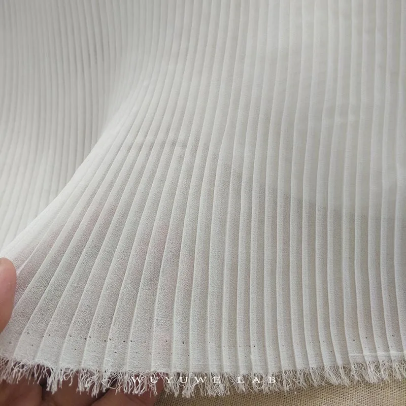 0 5 метров черно-белые плиссированные шифоновые органные складные кружевные из