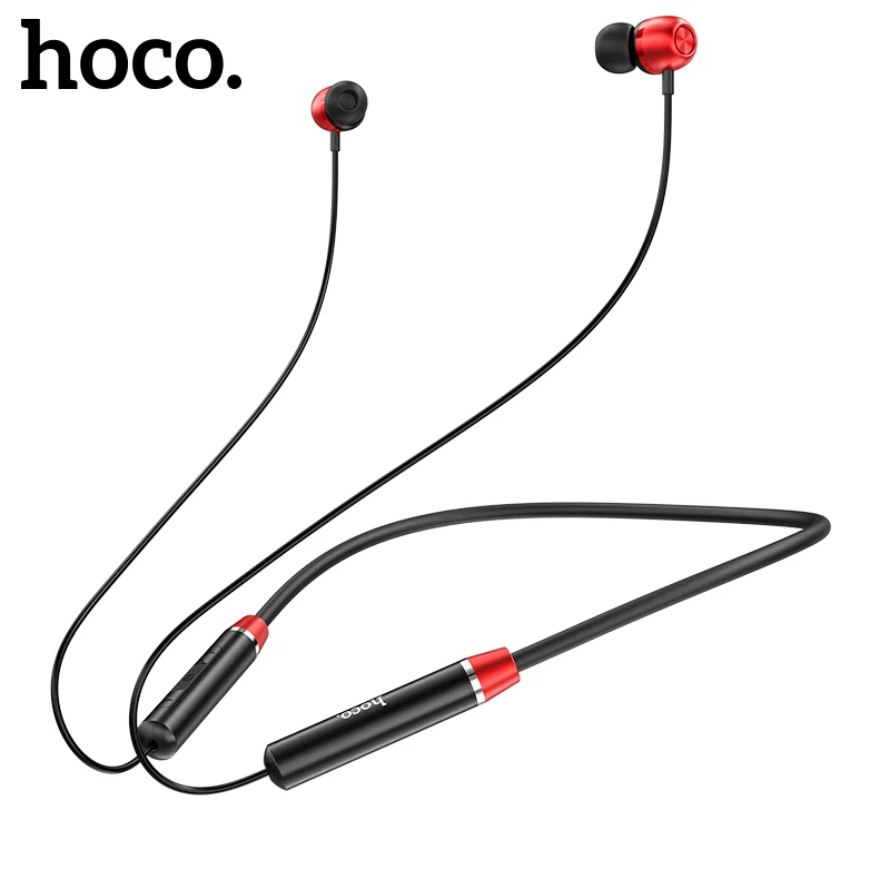 

Hoco Wireless Bluetooth 5.0 Earphones Magnetic Neckband Earphones Sports Running Stereo Music Earbuds Noise Reduction Headphone