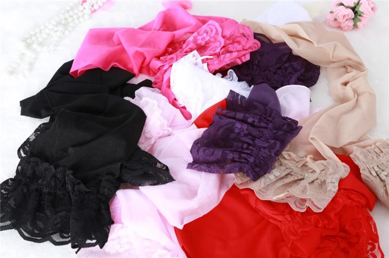 Модные женские кружевные пикантные тонкие чулки в стиле пэчворк Женские