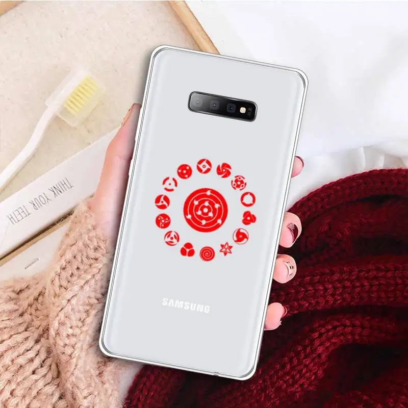 

Naruto logo sign Phone Case Transparent for samsung A 21s 50 51 71 S 8 9 20 20fe note 10 20 plus ultra