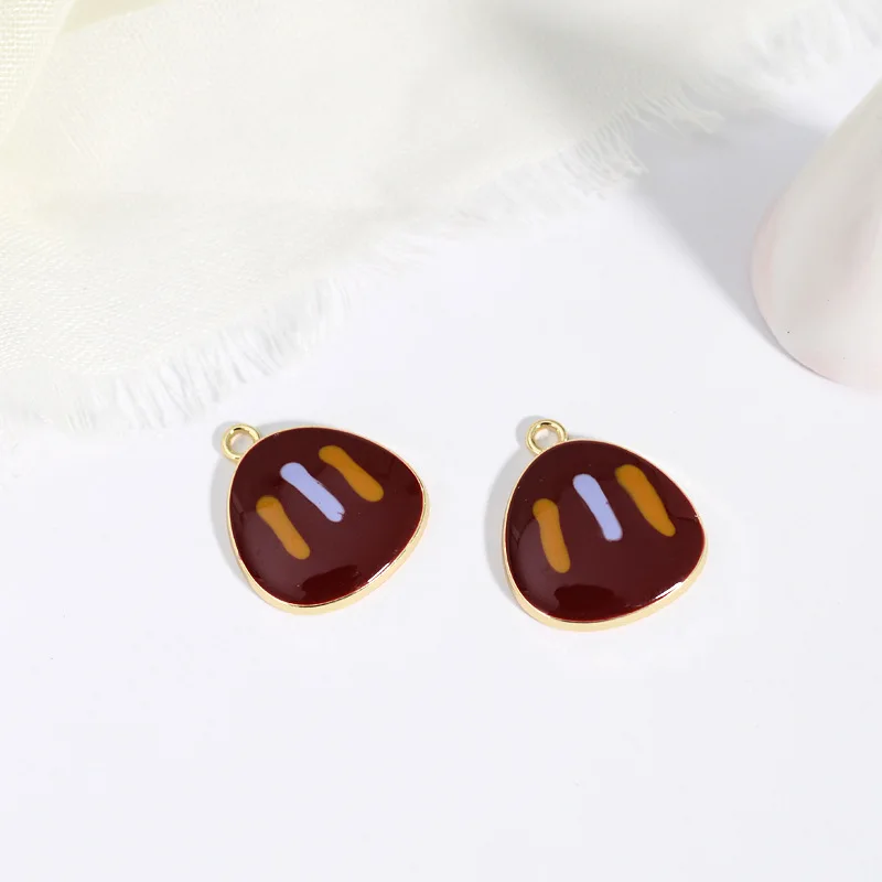 Новый стиль 30 шт./лот сплав капли масла геометрия формы плавающий медальон