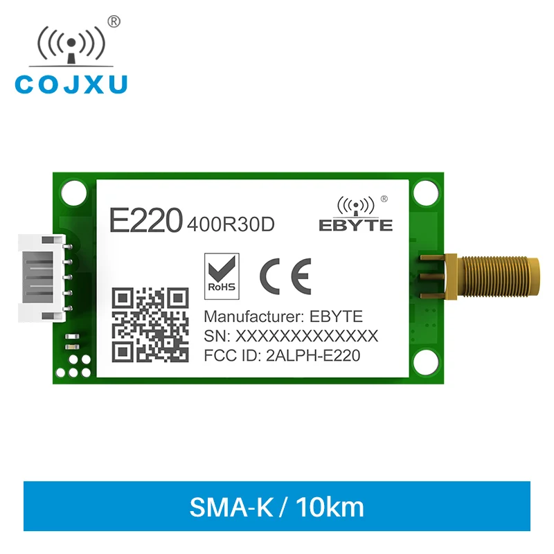 

LLCC68 RS485 LoRa Module COJXU E220-400R30D 433Mhz 470Mhz 30dBm 10km Wireless Transceiver Receiver Long Range RF Module