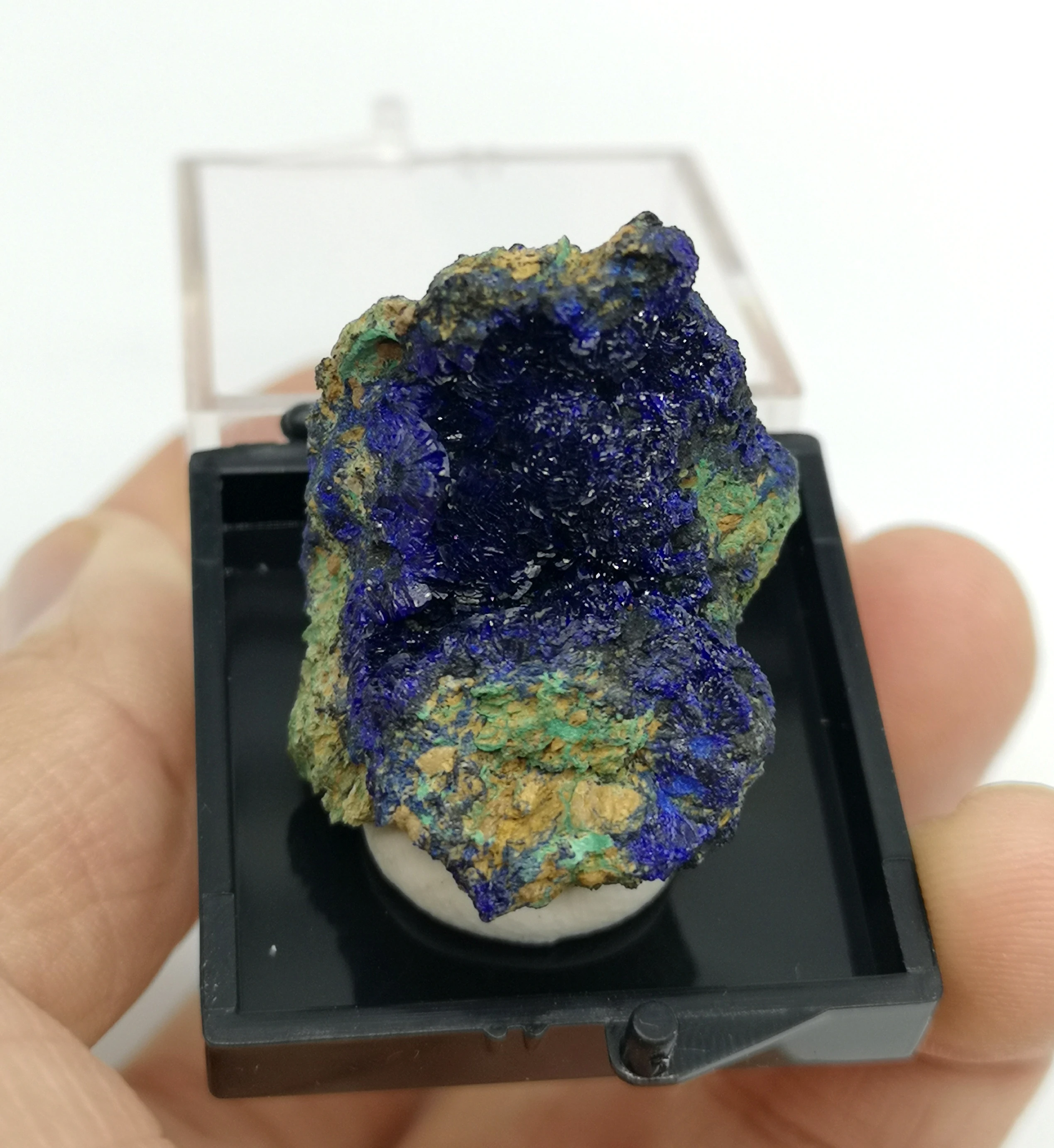 100% натуральный Блестящий Азурит минеральный кристалл Обучающие образцы Рейки