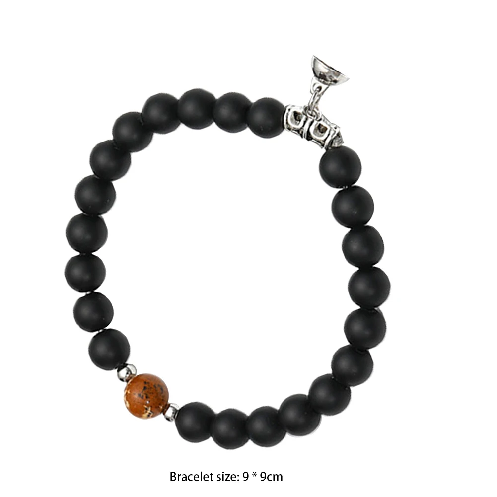 Браслет для мужчин и женщин антитревожный натуральный камень ювелирный браслет