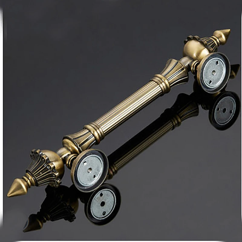 

Door Handle European Style Retro Sliding Door Handle Villa Antique Wooden Door Handle Hotel Noodle Handle