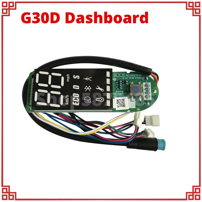 

Dashboard For Ninebot MAX G30D Electric Scooter Accessories Controller BT Circuit Board Dispaly KickScooter G30D Parts