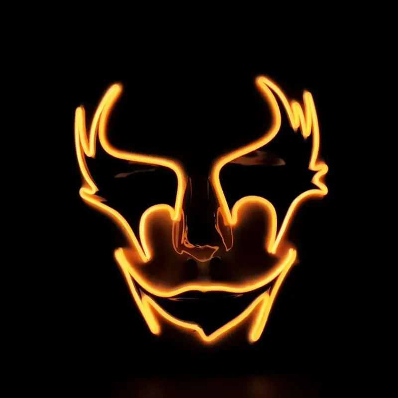 Костюмы на Хэллоуин Маскарадный костюм Ночной Светильник маска для уличных