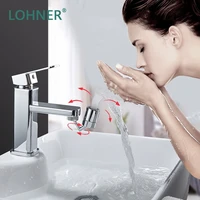 lohner copper faucet double ball universal anti spill head foaming device outlet kitchen basin filter nozzle water saver aerator
