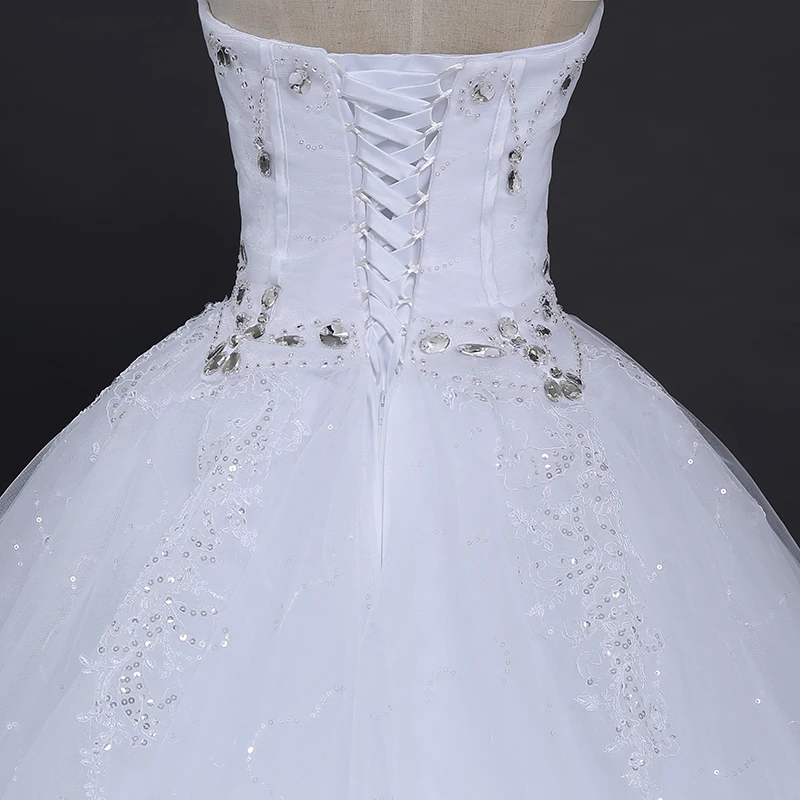 Fansmile Vestido de Novia бальные платья свадебные 2020 принцесса размера плюс винтажное